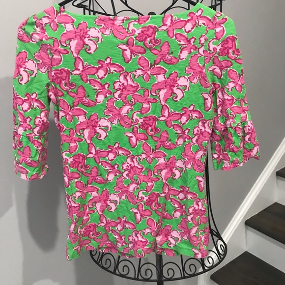 Lilly Pulitzer Woman’s Shirt Top Blouse - Picture 4 of 4